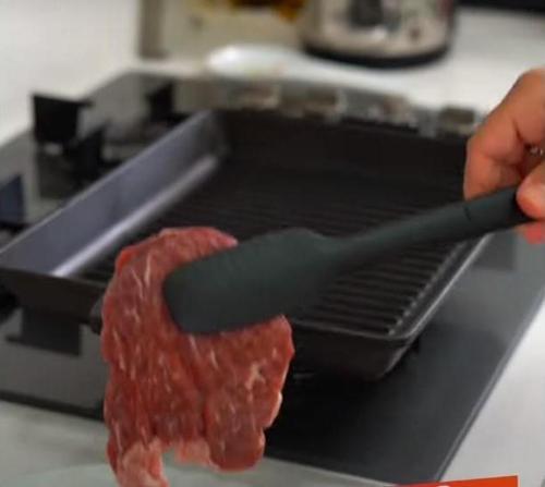 Büro Ev Ofis Mutfağı için Plastik Yanmaz Yapışmaz Mutfak Servis Izgara Maşası
