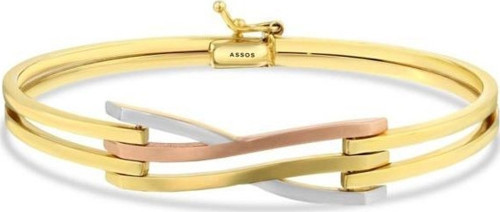 Altın Kaburga Kelepçe - 14k - 7.23gr