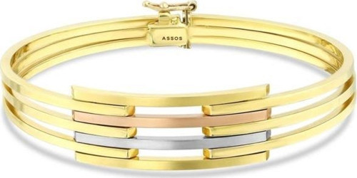 Altın Kaburga Kelepçe - 14k - 9.39gr