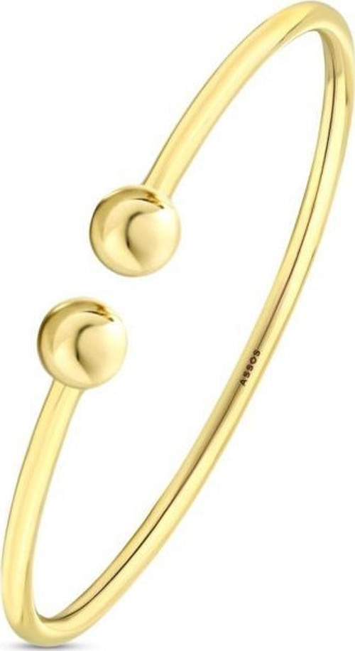 Tasarım Altın Kelepçe Bilezik - 14k - 6.23gr