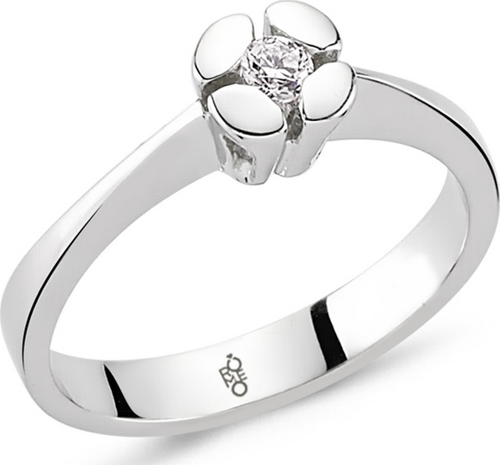 Romeo Pırlanta 0.18 Ct Tektaş Yüzük RM20056