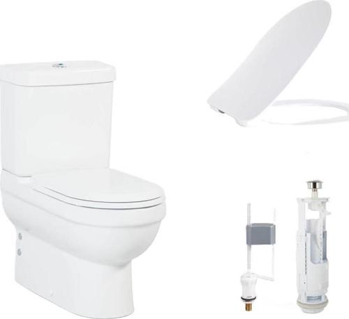 Vitroya Duvara Sıfır Klozet + Rezervuar + VitrA İç Takım + Yavaş Kapanır Kapak Set
