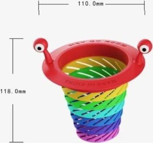 Büro Ev Ofis Yazlık için 6 Kademeli Süzgeç Renkli Lavabo Süzücü Gider Süzgeci