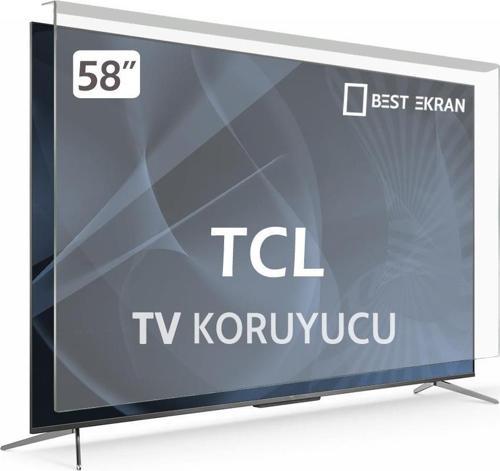 TCL 58V6B Tv Ekran Koruyucu - TCL 58" inç 58V6BGTV Tv Ekran Koruyucu