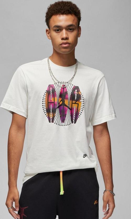 Jordan Flight MVP T-shirt Erkek Pamuklu Tişört Krem