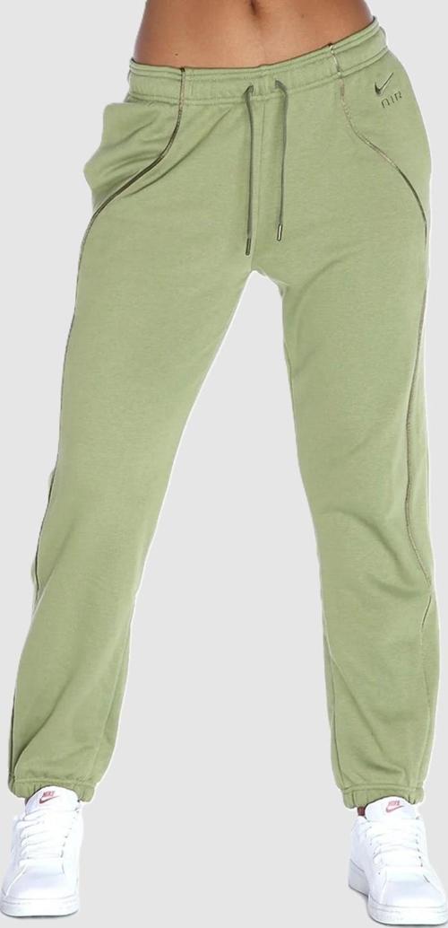 Air Plus Mid Rise Piping Detail Joggers Alligator Green Fleece Kadın Eşofman Altı Yeşil