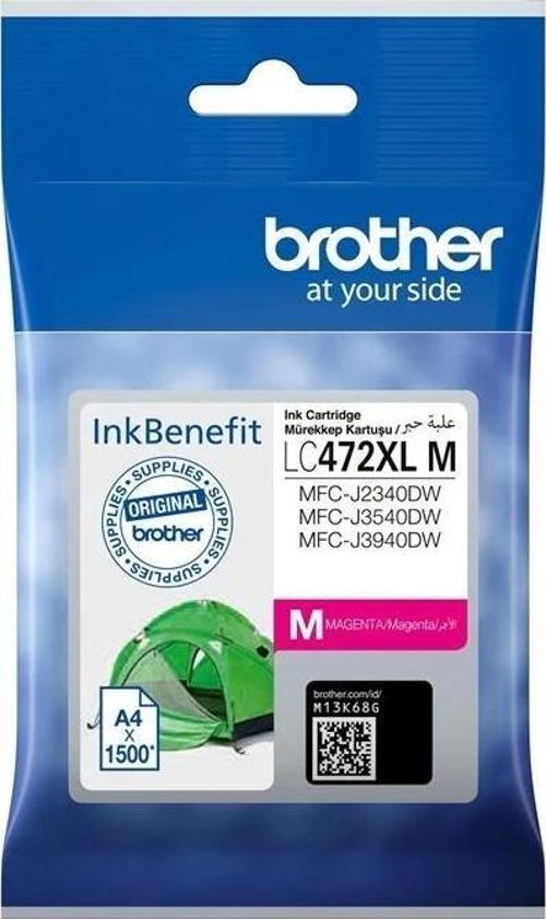 LC472XLM Magenta Kırmızı 1.500 Sayfa Kartuş MFC-J2340-J3540-J3940