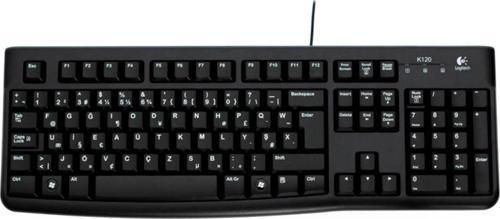 920-004163 K120 F Usb Siyah Kablolu Klavye