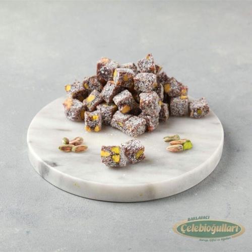 Çifte Kavrulmuş Lokum Kakaolu 0.5 Gr