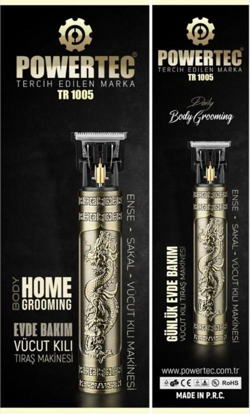 TR-1005 Lazer-Epilasyon Öncesi Tüm Vücut Tıraş Makinesi Sakal-Ense-Vücut