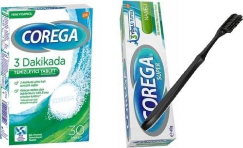 Protez Temizleyici Tablet +yapıştırıcı Krem +fırça