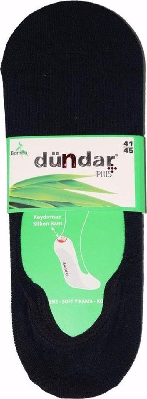 12 Adet Dündar Erkek Bambu Silikonlu Dikişsiz Babet Çorap