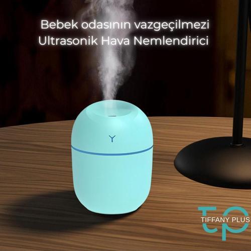 220 mL Hava Nemlendirici Led Işıklı Aroma Difizörü H2O TP-1021