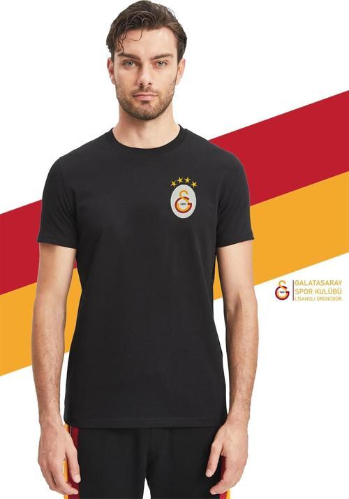 Orijinal Lisanslı Siyah Basic T-Shirt  XZY