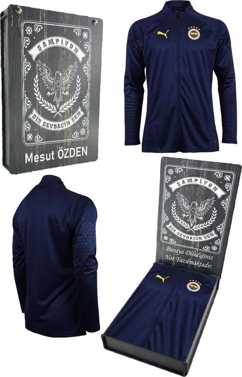 Orijinal Lisanslı 23-24 Tam Fermuar Antrenman Sweat Kişiye Özel Ahşap Kutu