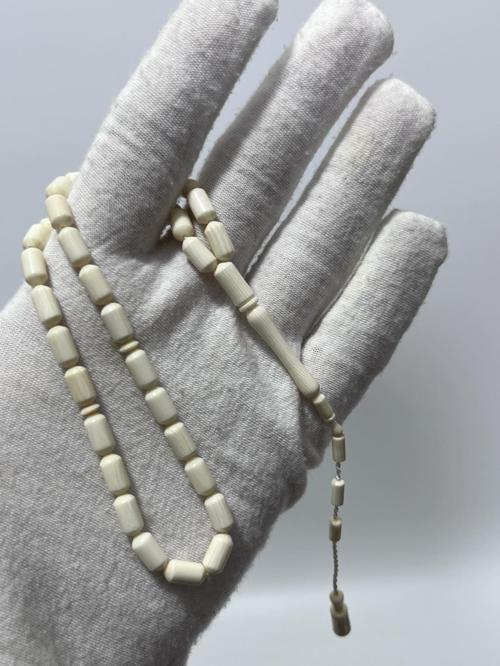 Kesme Fildişi Tesbih 8,99 Gram - Koleksiyonluk Fil Dişi Tespih