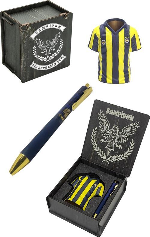 Lisanslı Forma Kalemlik Hediyelik Set Ahşap Kutulu