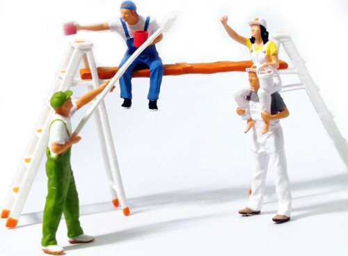 Race Medal 1:64 Boya Ustası Diorama Figür