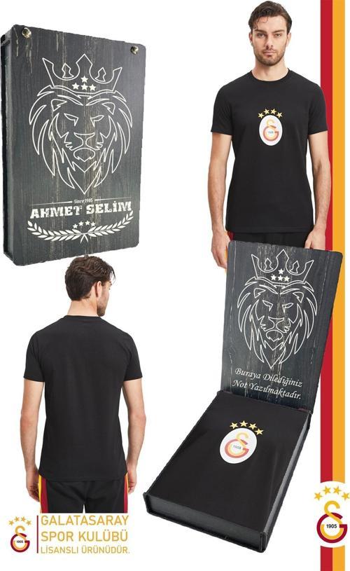 Orijinal Lisanslı Arma T-Shirt Kişiye Özel Hediyelik Ahşap Kutululu