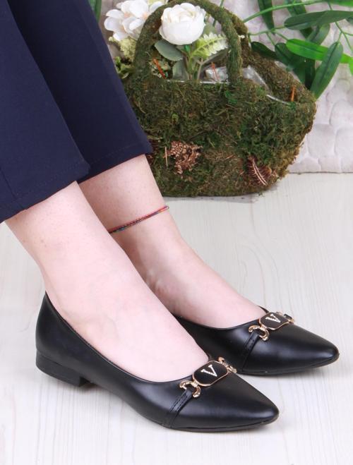 01-627 Soft Toka Detaylı Rahat Kadın Babet
