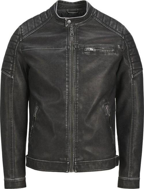 Rocky Washed Pu Suni Deri Erkek Ceket 12273226