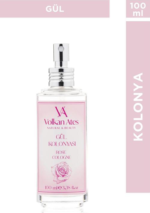 Gül Kolonyası Cam Şişe 100 ml