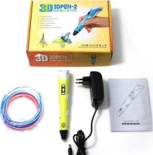 Büro Ev Ofis Hobi Atölyesi için 3D Pen Printer Yazıcı