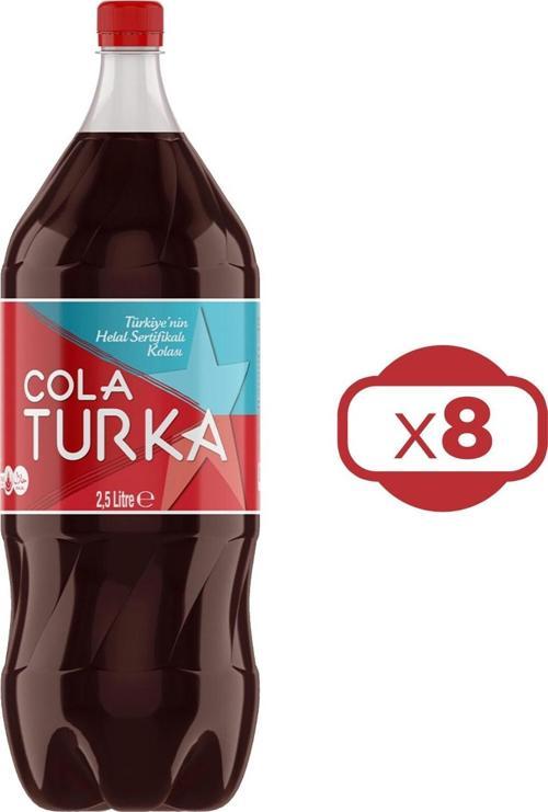 Cola Turka 2,5 lt x 8 Adet