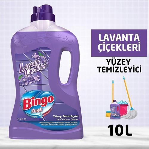 Fresh Tüzey Temizleyici 2,5 lt Lavanta Çiçekleri Ekonomi Paketi 4'lü