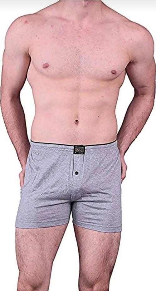 1146 ERKEK PAMUKLU PENYE BOXER TEKLİ