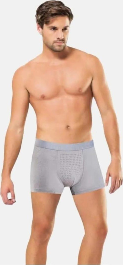1284 ERKEK NEFES ALAN BAMBU BOXER 12 ADET