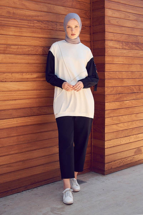 Ekru Spor Tunik