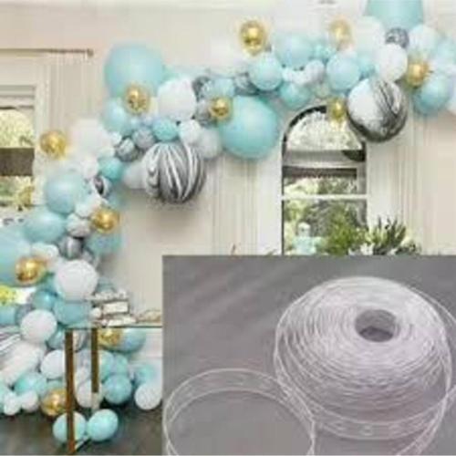 Balon Zincir Yapma Aparatı Plastik 5 Metre 1 Adet