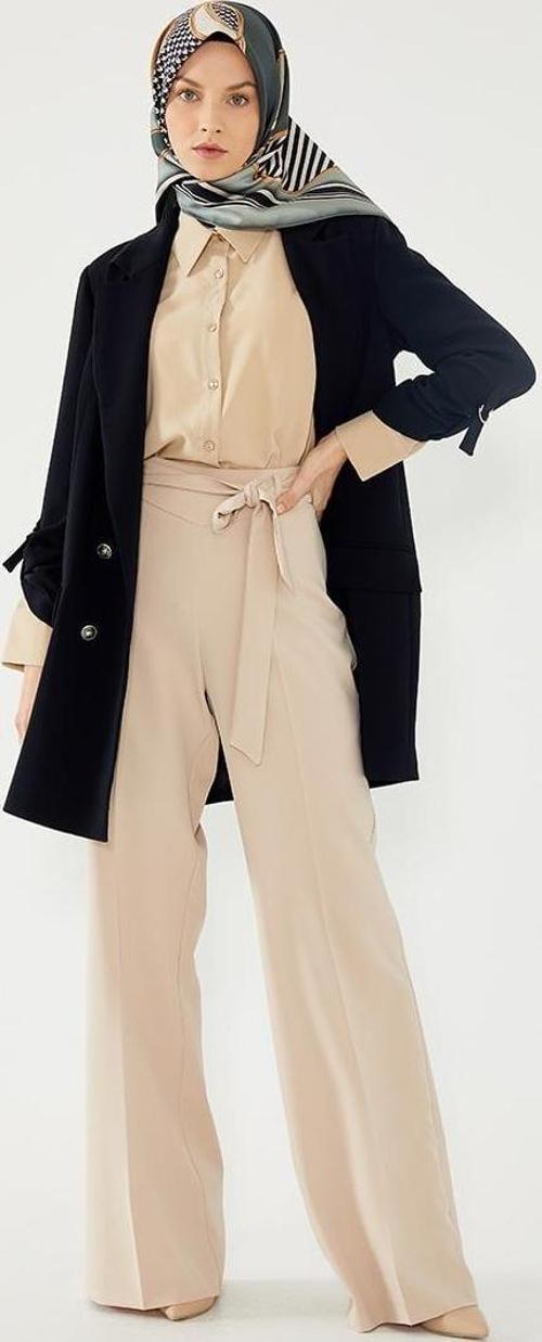 Siyah D Tokalı Terapy Ceket