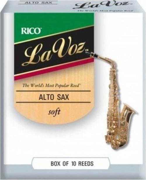 D\'Addario Woodwinds La Voz RJC10SF Alto Saksafon Kamışı Soft