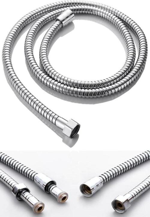 1.Sınıf Dayanıklı Spiral Duş Hortumu Metal Örgülü 1.5 M KYK1012