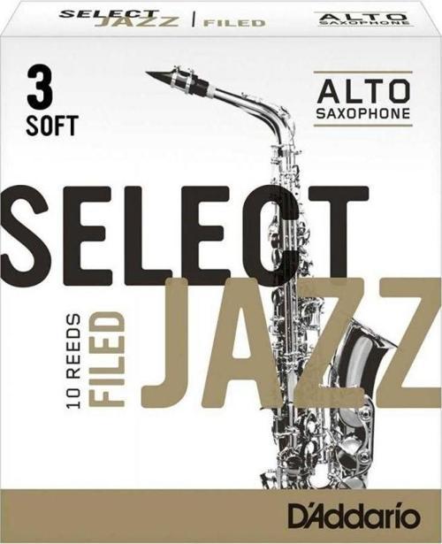 D\'Addario Woodwinds Select Jazz Alto Saksafon Kamışı No:3 Soft