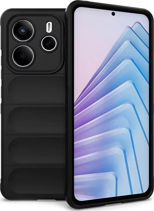 Xiaomi Redmi Note 14 4G Kılıf Optimum Lens Çerçeveli Silikon Kapak