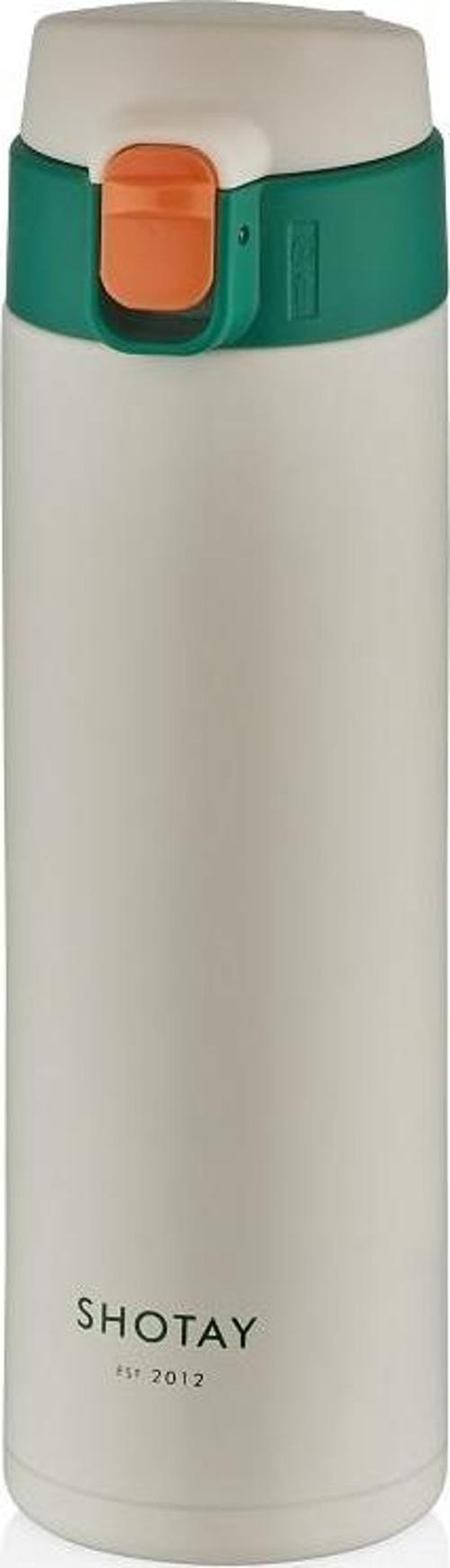 ST-8014 450ml Beyaz Çelik Termos