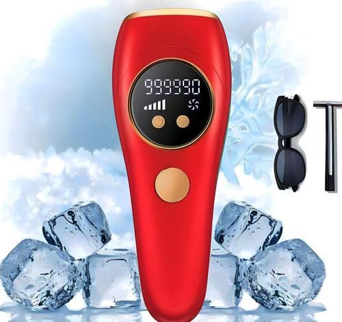 Ipl Buz Lazer Epilasyon Cihazı 999.888 Atım Kırmızı