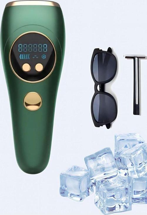 Buz Lazer Ipl Epilasyon Cihazı 999.888 Atım Yeşil Kılavuz