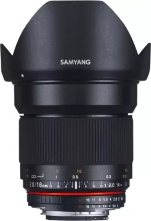 16mm f/2.0 ED AS UMC CS Krop Lens