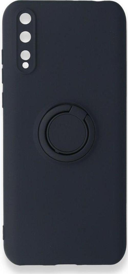 Huawei P Smart S Kılıf Viktor Yüzüklü Silikon - Lacivert