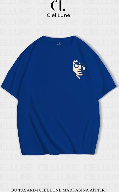 Unisex Kadın Erkek Harry Poter Baskılı Özel Tasarım Oversize T-Shirt