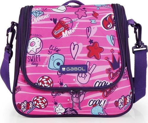 Beslenme Çantası Termal Sticker Pembe