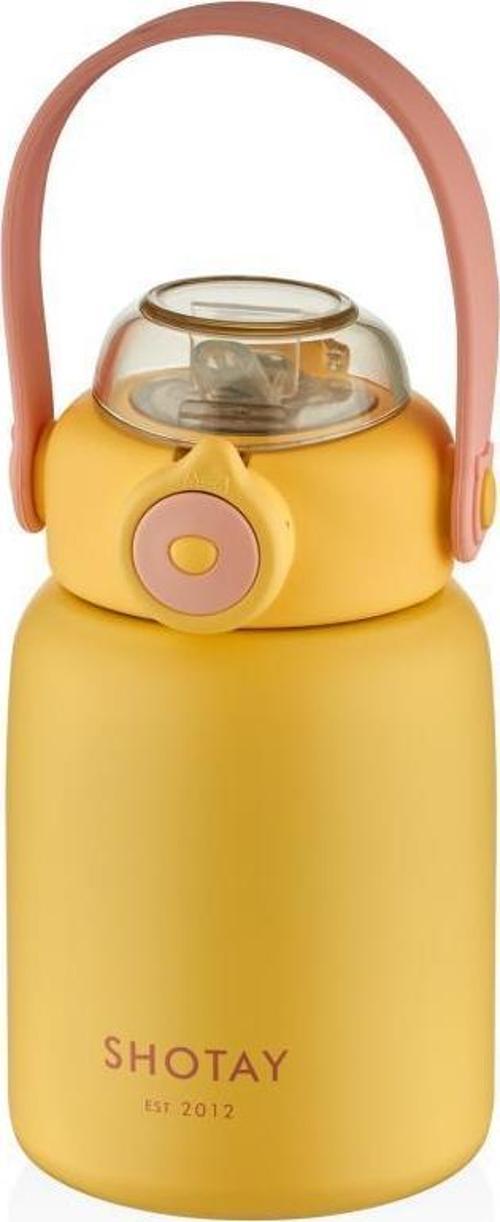 Çelik Termos Çocuk 500Ml Sarı