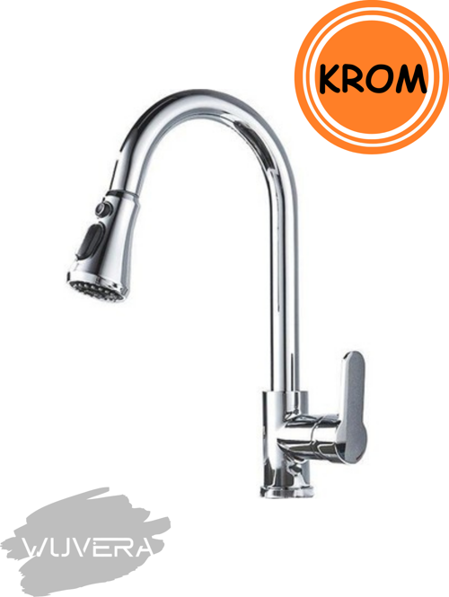 Krom Spiralli Mutfak Eviye Bataryası – Modern ve Pratik Mutfak Çözümü!