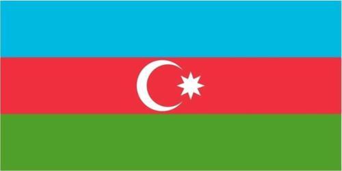 Azerbaycan Bayrağı  30X45 Cm.