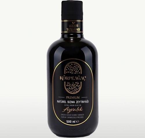 Ayvalık Erken Hasat Premium Soğuk Sıkım Natürel Sızma Zeytinyağı - 500Ml