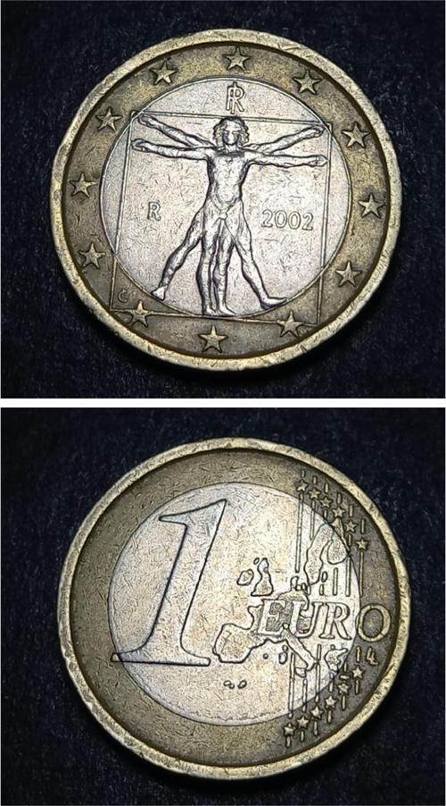 39963680d451d669e7 2002 İtalya 1Euro ÇT/ÇÇT Eski Yabancı Madeni Para